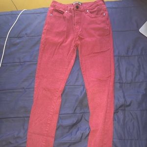 Red Jeggings